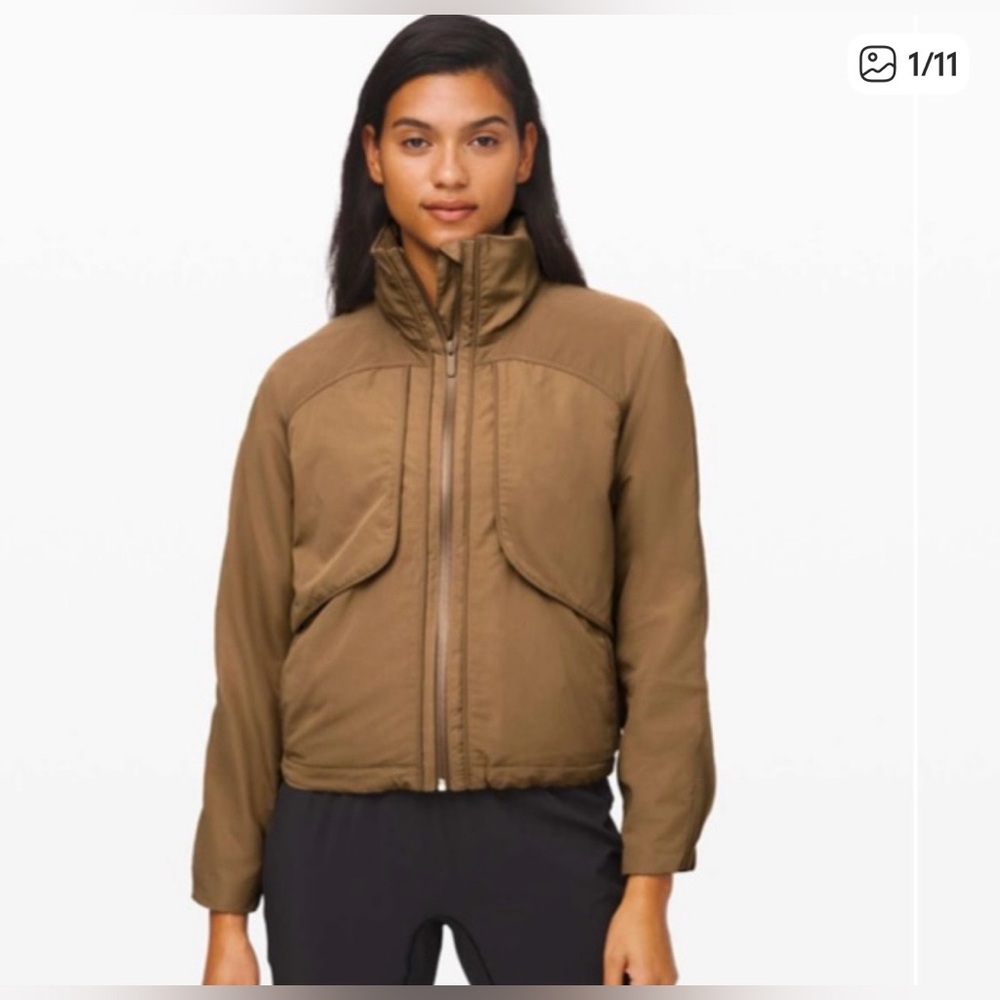 Lululemon Always Effortless Jacket Frontier color size 8